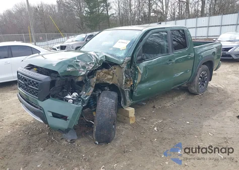 2022 Nissan Frontier Pro-X 4X2 z USA, uszkodzony, nr VIN 1N6ED1EJXNN647885